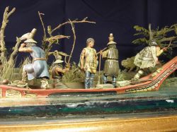 Fulvio 'jumanji' PAGLIETTINI - diorama autocostruito Haida - The Vikings of the West Coast - vista  centrale 1 